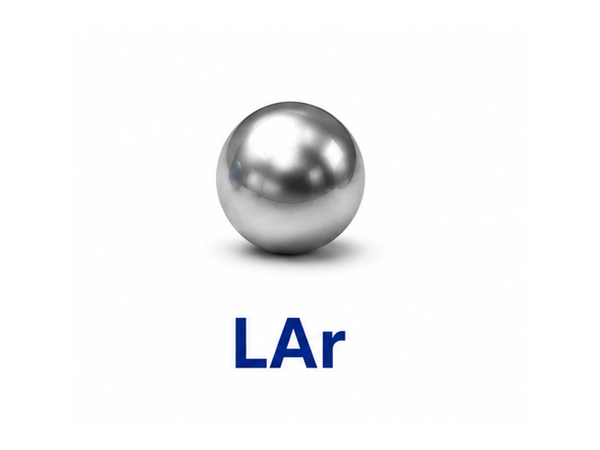 Liquid argon (Ar) atom