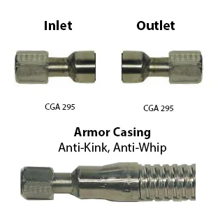 Manufacturer end fitting detail