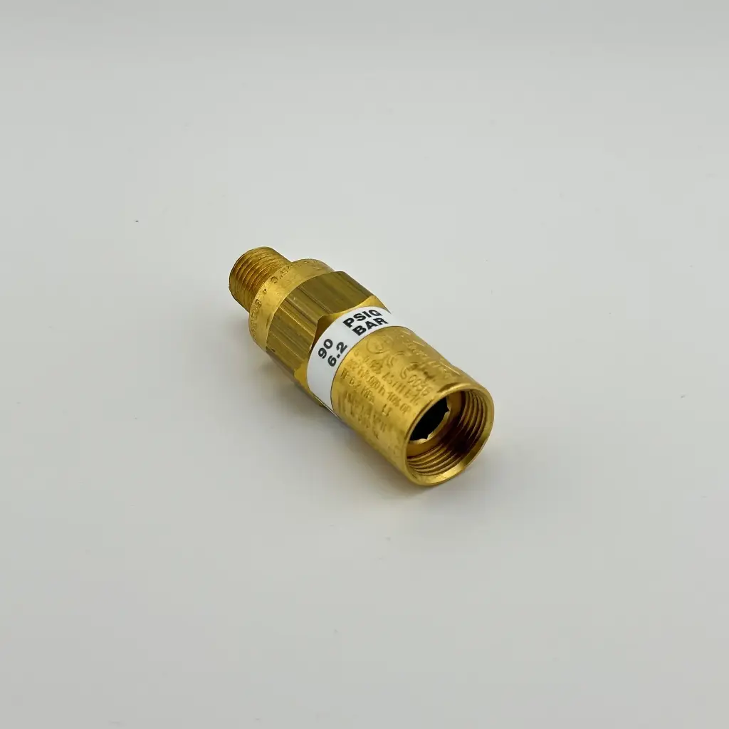 RV BRS 1/4MPT 90PSI