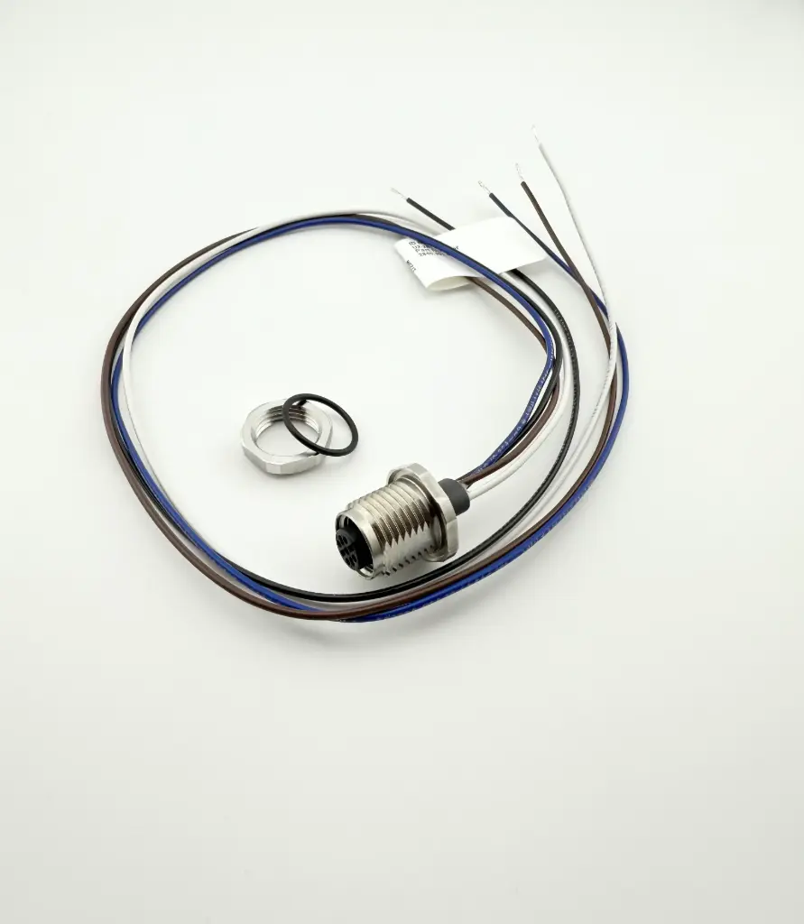 CONNECTOR, M12 RECEPTACLE