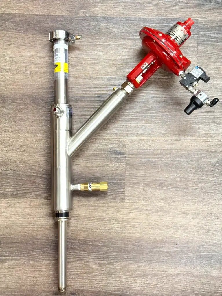 Pneumatic Y-Pattern Valve 625 x 625, Badger