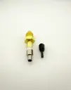 CGA-580 to ¼” P2F with 8mm Adapter