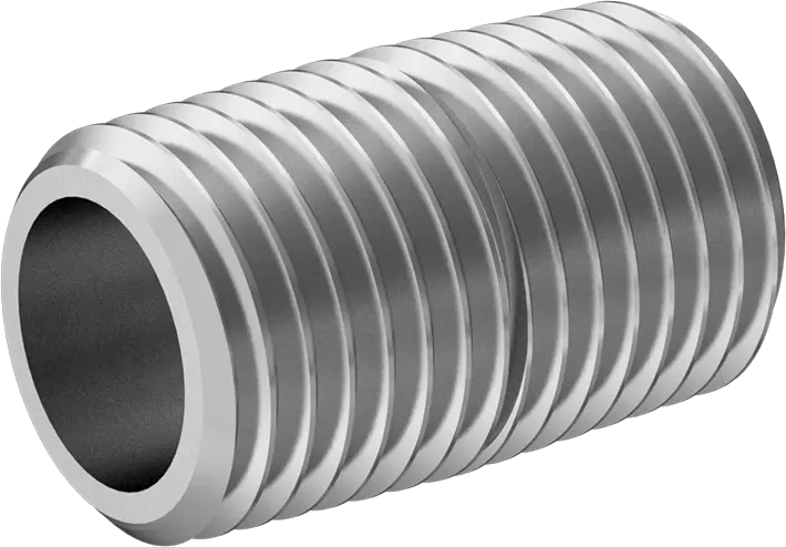Pipe Nipple, 1/4 NPT, 7/8" Long