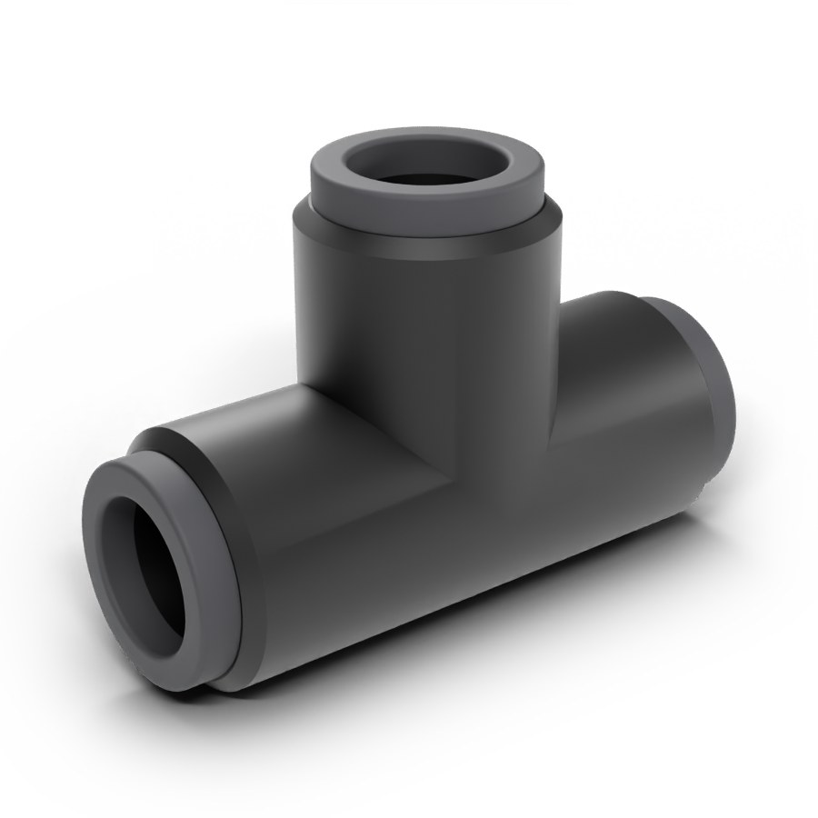 10mm Push to Fit T