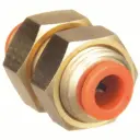 1/4" Push to Fit Brass Port Fitting