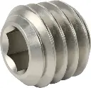 Pipe Fitting Plug with Hex Drive, 1/4 NPTF Male