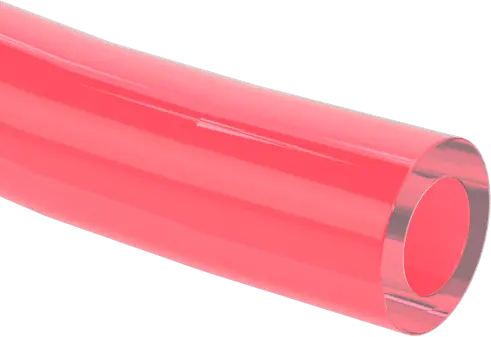 4mm Polyurethane Tubing, Red (By The Foot)