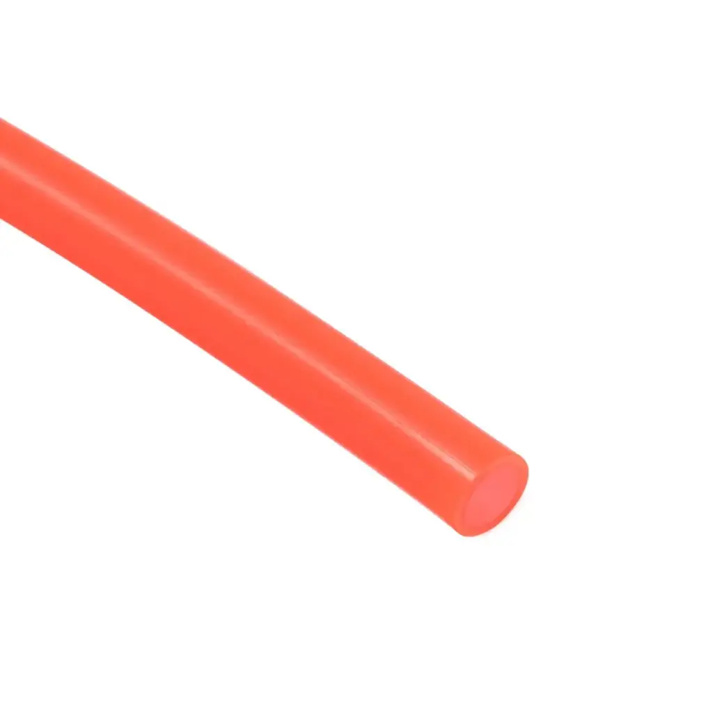 4mm Polyurethane Tubing, Orange (By The Foot)