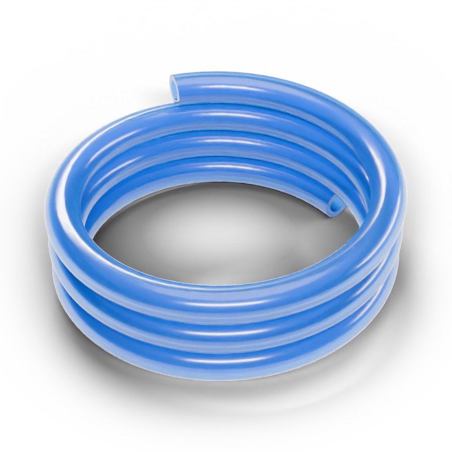 4mm Polyurethane Tubing, Blue (By The Foot)