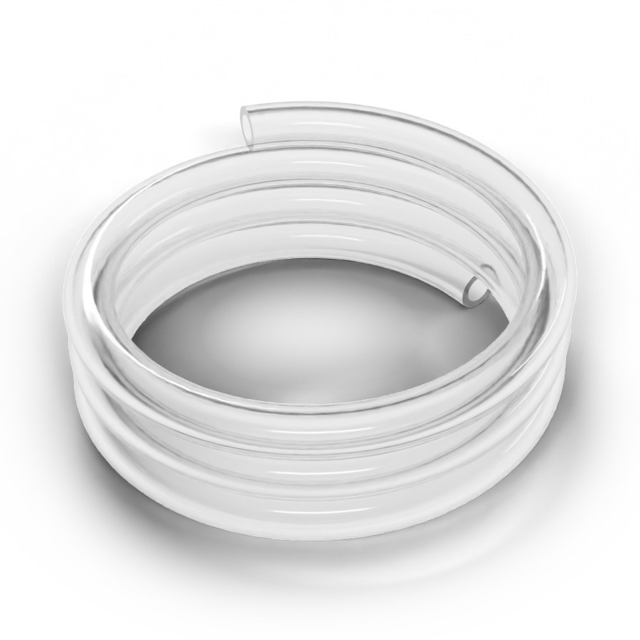 8mm Polyurethane Tubing, Clear (By The Foot)