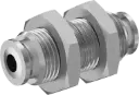 Interface Box 4mm Fittings, SS, F-F (No Washer)