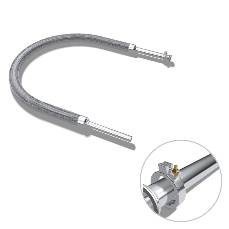 1" ID Flex Hose, 1250 MF, BR, 6'