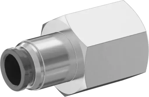 [25P2F25] 1/4" P2F Straight Adapter x 1/4 NPT Female