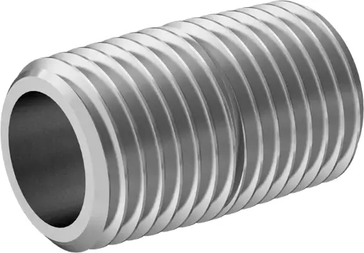 [2525.141620] Pipe Nipple, 1/4 NPT, 7/8" Long