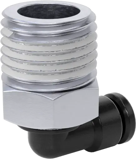 [4PF-1.4NPT] 4mm P2F 90 to 1/4" NPT