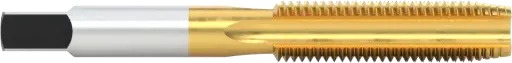 [2038191920] Tin Coated High-Speed Steel Tap - 7/16"