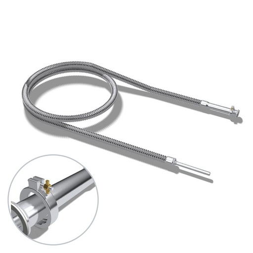 [JSMB625-180-FB625] Flex VJ, 1/2" ID, 625M x 625F, 15'