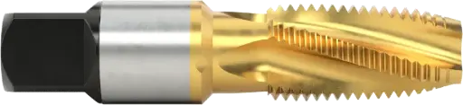 [25320203321] 1/4" NPT Conduit Tap for STL&SS TiN-Coated Cobalt Steel