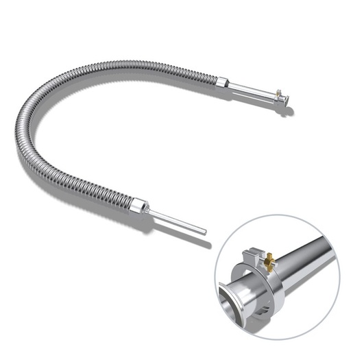 [JSMB625-072-FB1250] 1" ID VJ Flex Hose, 625M, 1250F, 6'