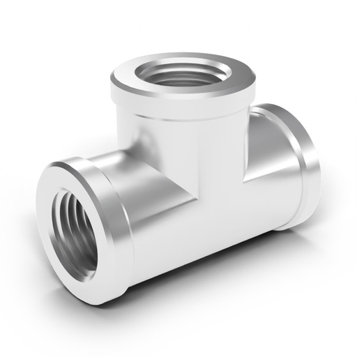 [1919.20.252525] Tee, 1/4" FNPT, 316 SS