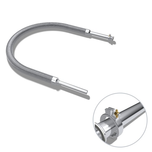 [JWMB1250-072-FB1250] 1" ID Flex Hose, 1250 MF, BR, 6'