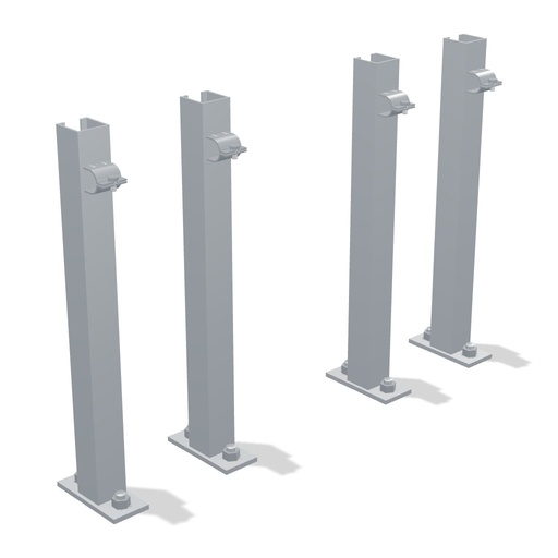 [131919] Stainless Manifold Floor Stand