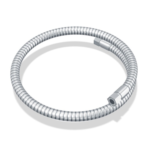 [ZWFG295-072-FG295] NVJ Armored Cryogenic Transfer Hose, 1/2" ID, CGA-295 F x CGA-295 F, 6', 1000 psig